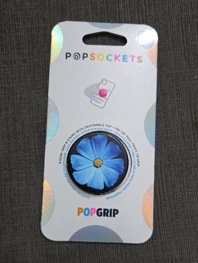PopSocket PopGrip Blue Flower Phone Grip